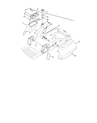Styling/fuel system assembly