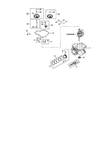 Crankcase assembly