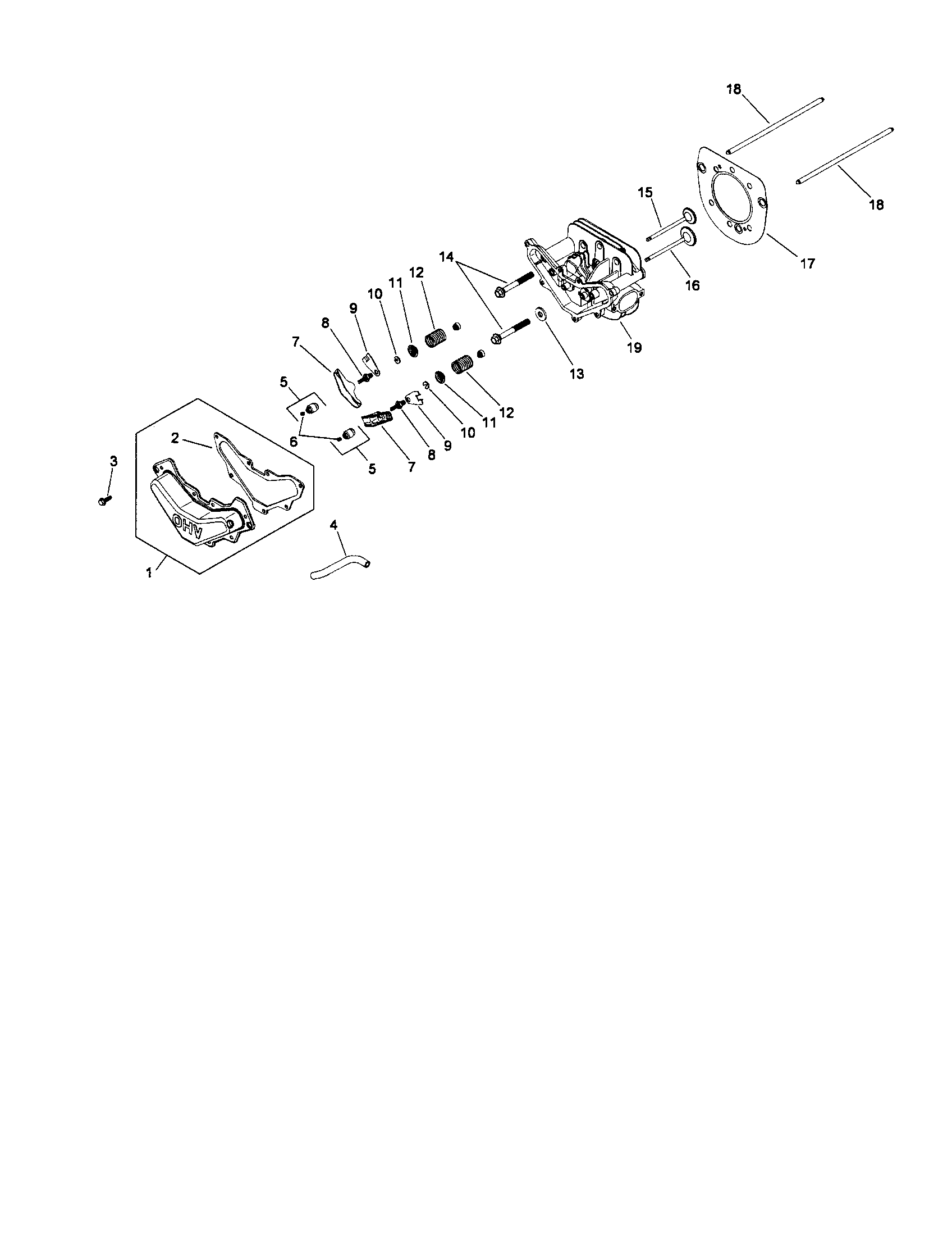 Head/valve/breather