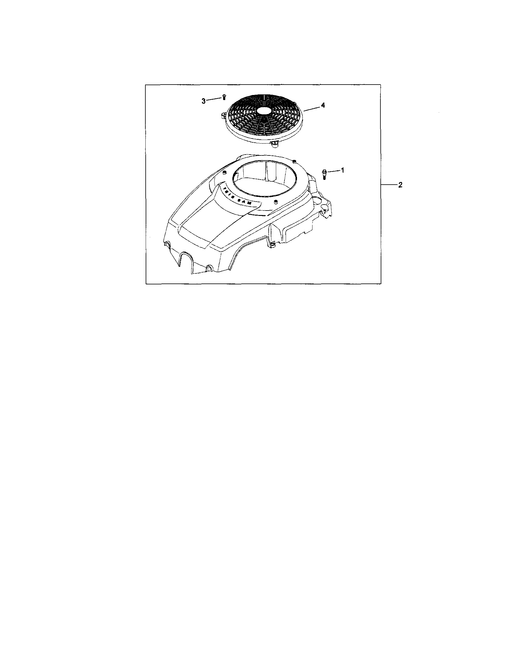 Blower housing assembly