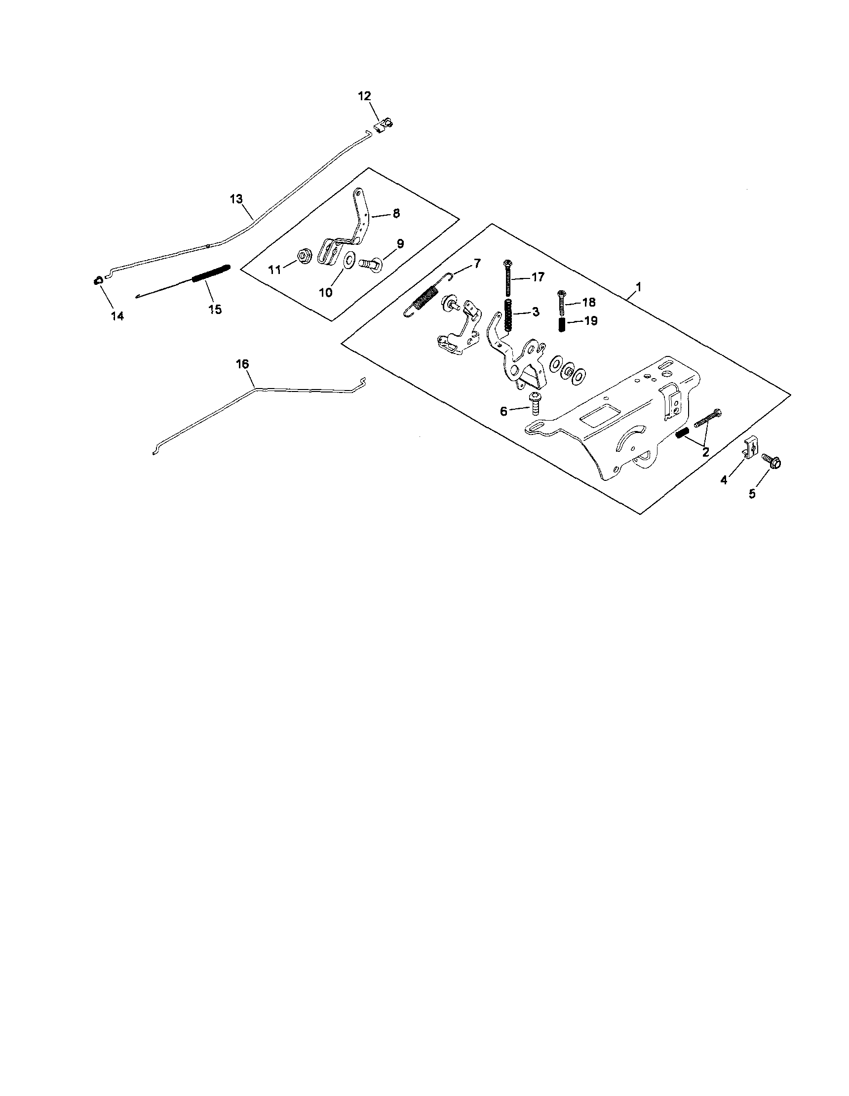 Engine control assembly