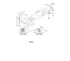 Toro 74360 (310000001 AND UP) frame & caster wheel diagram