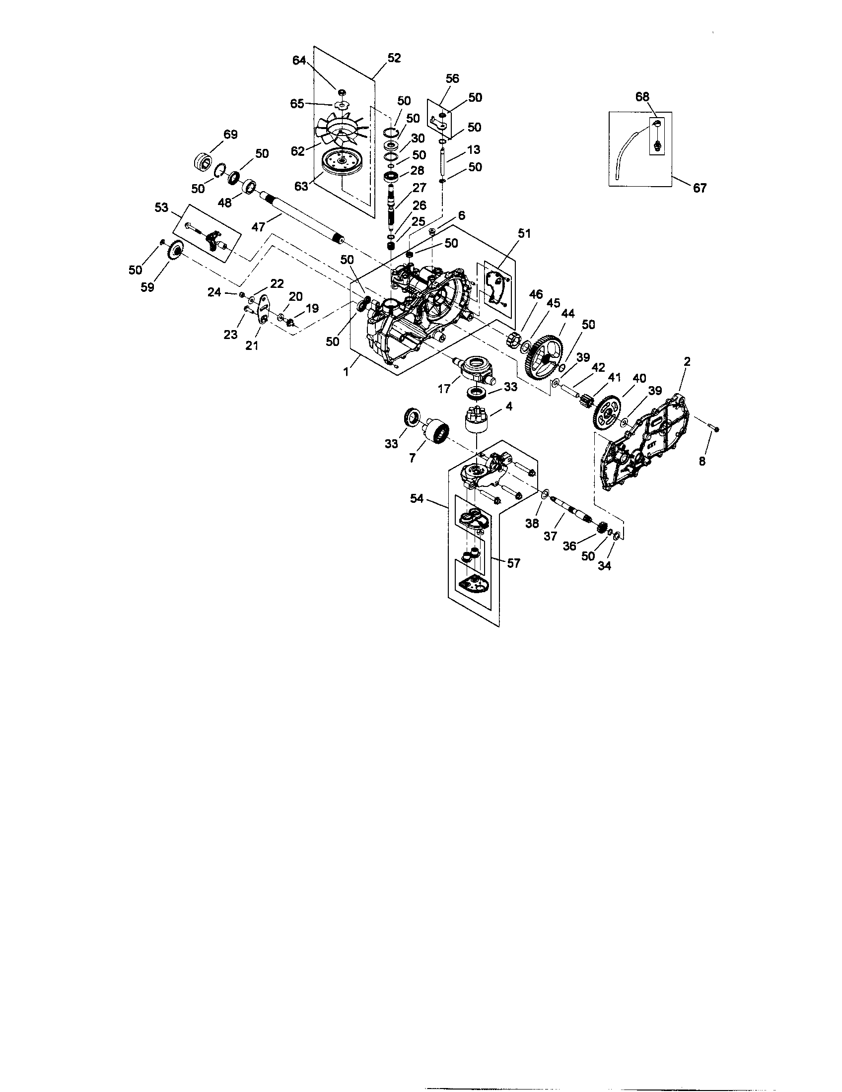 Rh hydro assembly