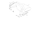 Toro 74376 (310000001-310999999) seat & armrest kit assembly diagram