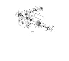 Craftsman 316791160 short block/fuel tank/muffler diagram