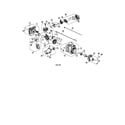 Craftsman 316791160 short block/fuel tank/muffler diagram