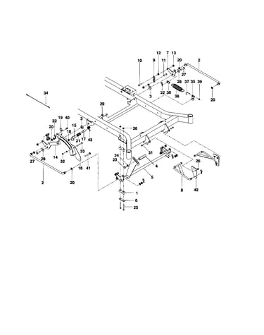Mower lift/deck lift