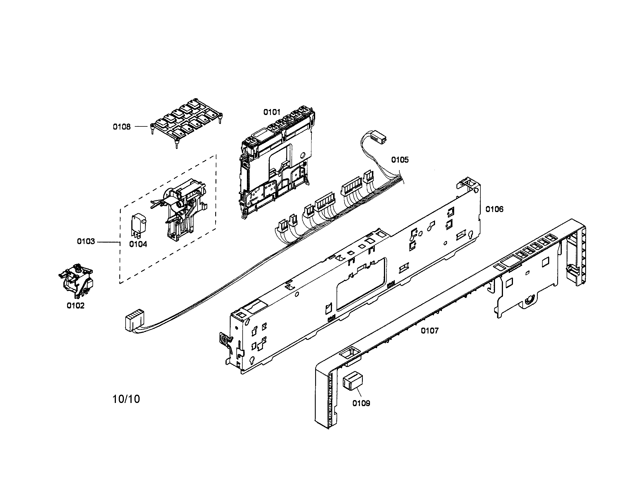 CONTROL MODULE/FASCIA PANEL