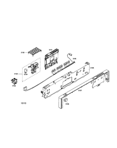 Control module/fascia panel