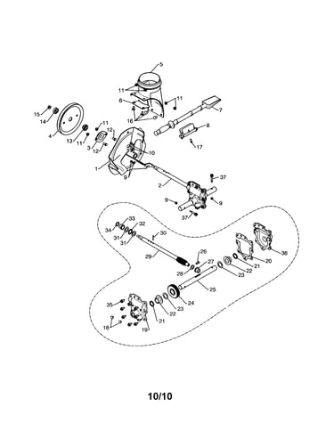 Impeller & gearbox