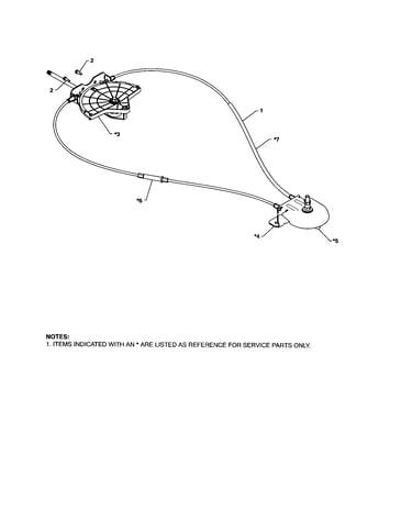 Lever/cable rotator