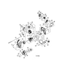 Short block/fuel tank/muffler
