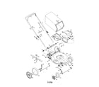 MTD 11A-B25F299 lawn mower diagram
