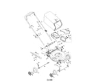 MTD 11A-A25H299 lawn mower diagram