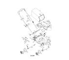 MTD 11A-A25G099 lawn mower diagram
