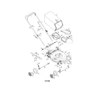 MTD 11A-A25E099 lawn mower diagram