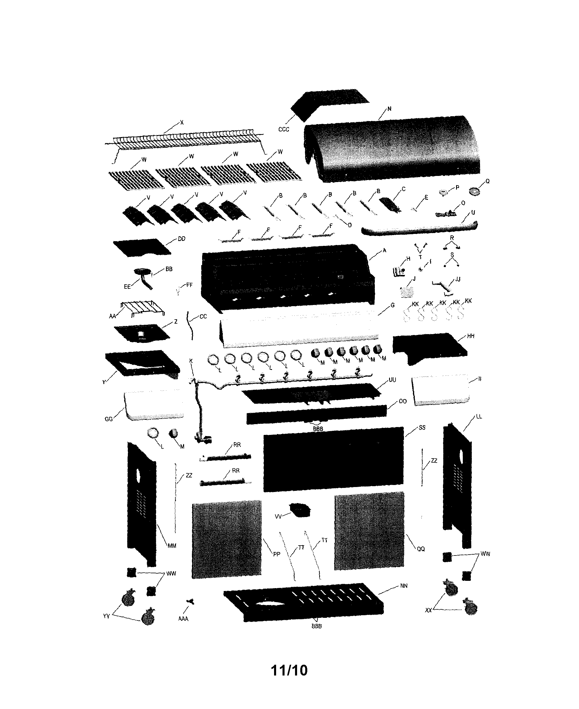 Gas grill