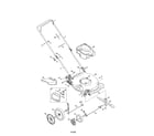 Craftsman 247385290 lawn mower diagram