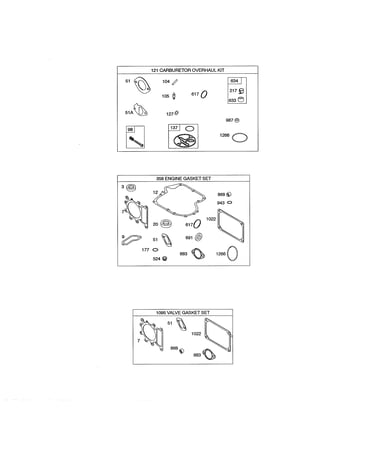 Gasket sets