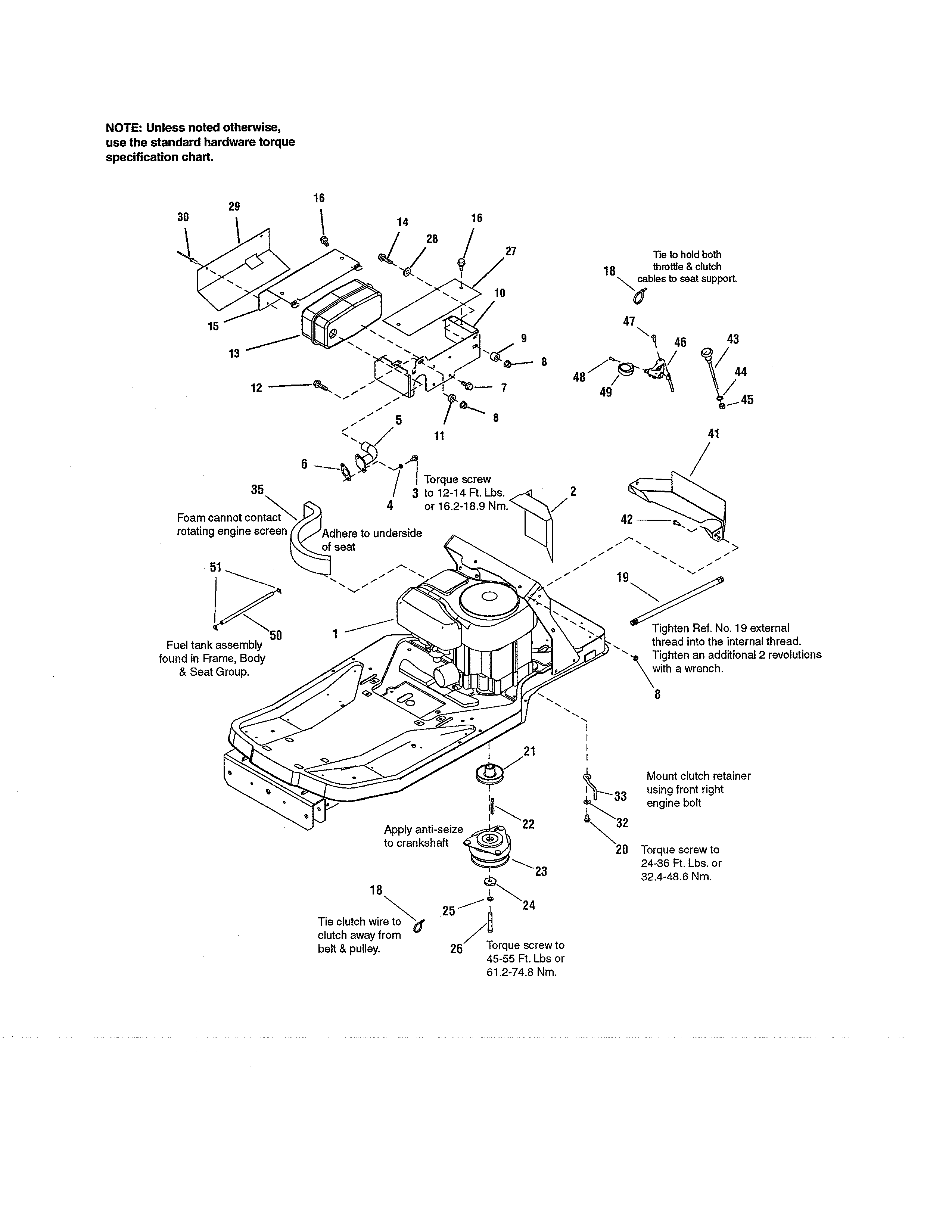 Engine-20hp briggs & stratton