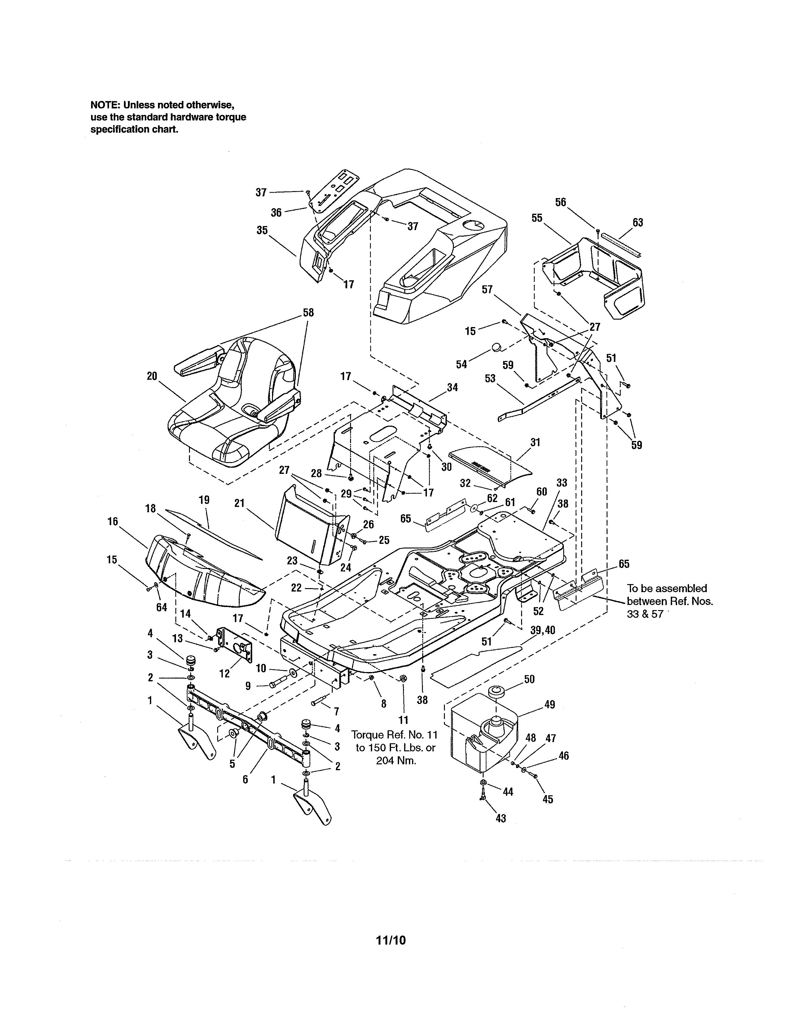 FRAME/BODY/SEAT