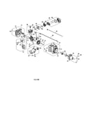 Short block/fuel tank/muffler