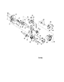 Cylinder/fuel tank//muffler