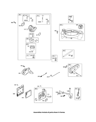 Carburetor/fuel tank