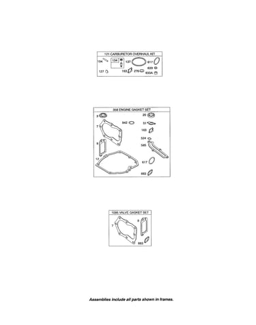 Gasket sets