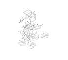 Ariens 91118300 (101-999999) mower pan/bag diagram