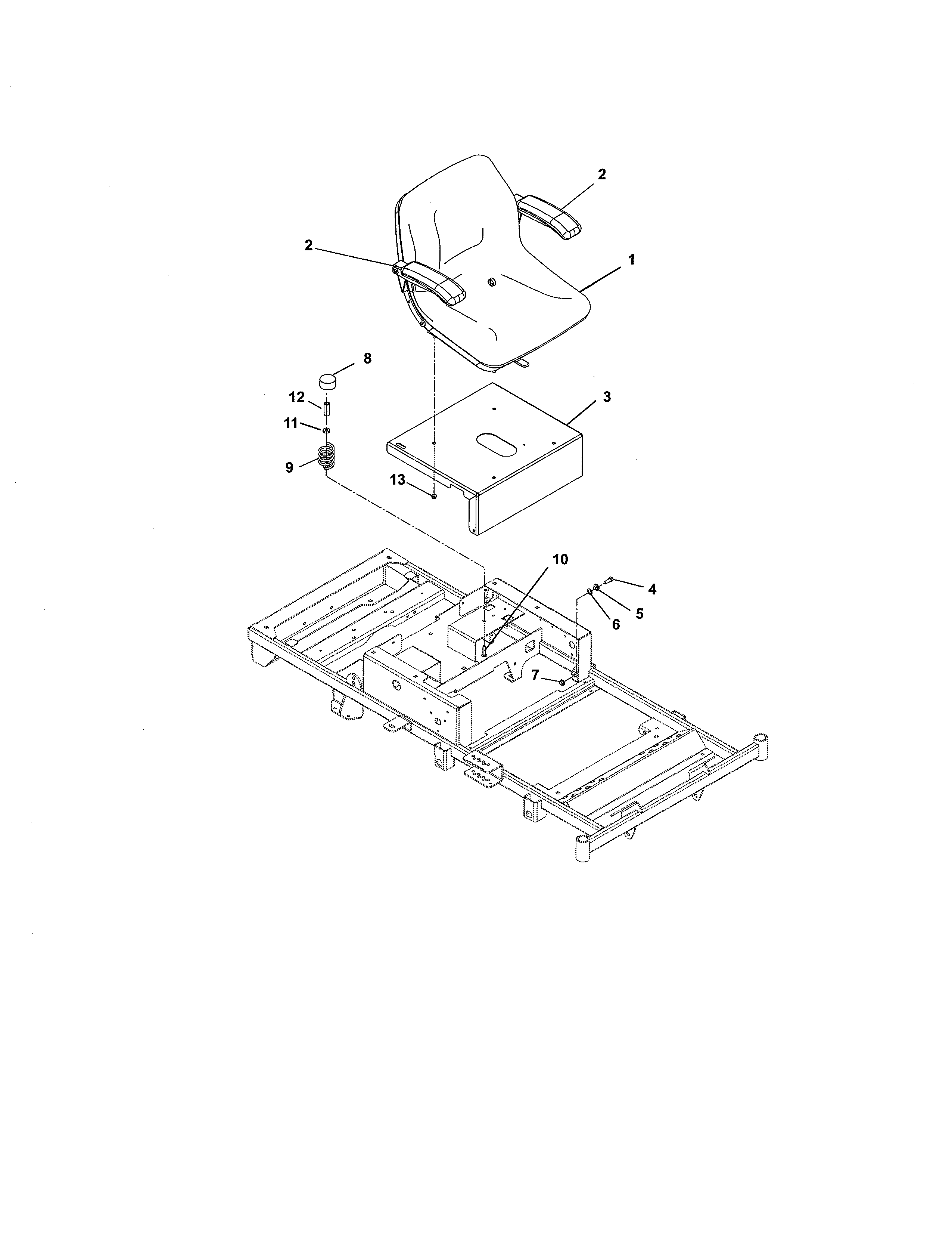 SEAT/SEAT SUPPORT