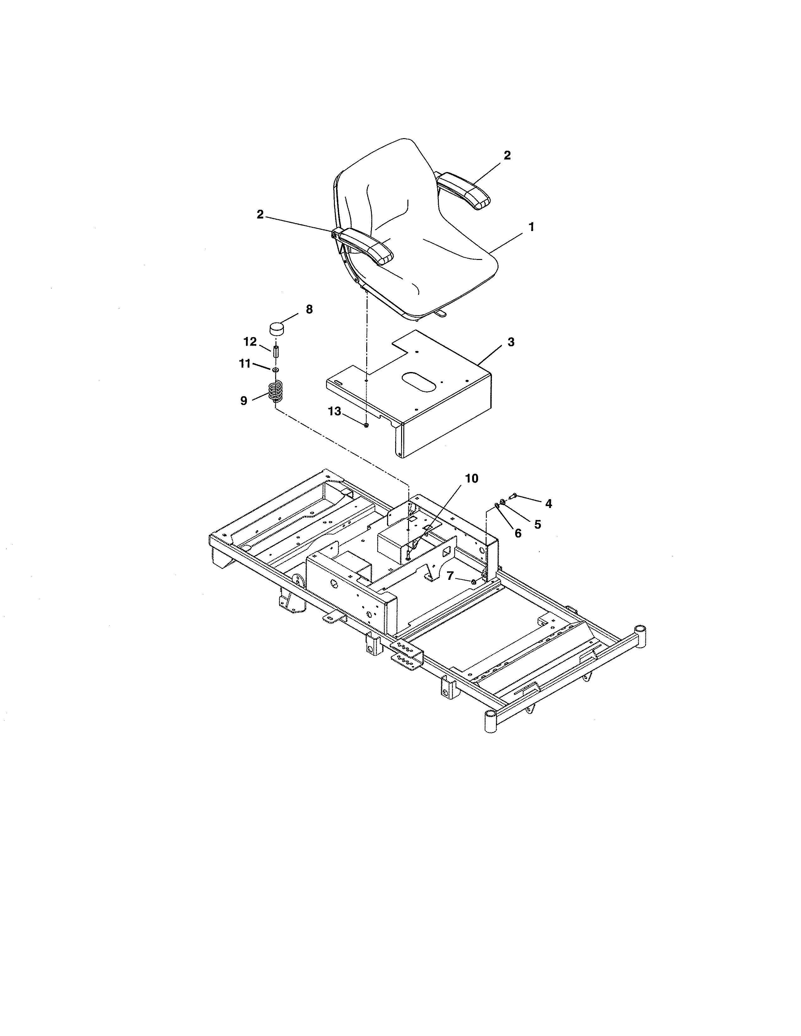 Seat/seat support