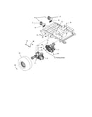 Transaxle/dump valves/rear wheels