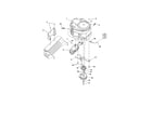 Ariens 99104000 (200-999999) engine/clutch diagram