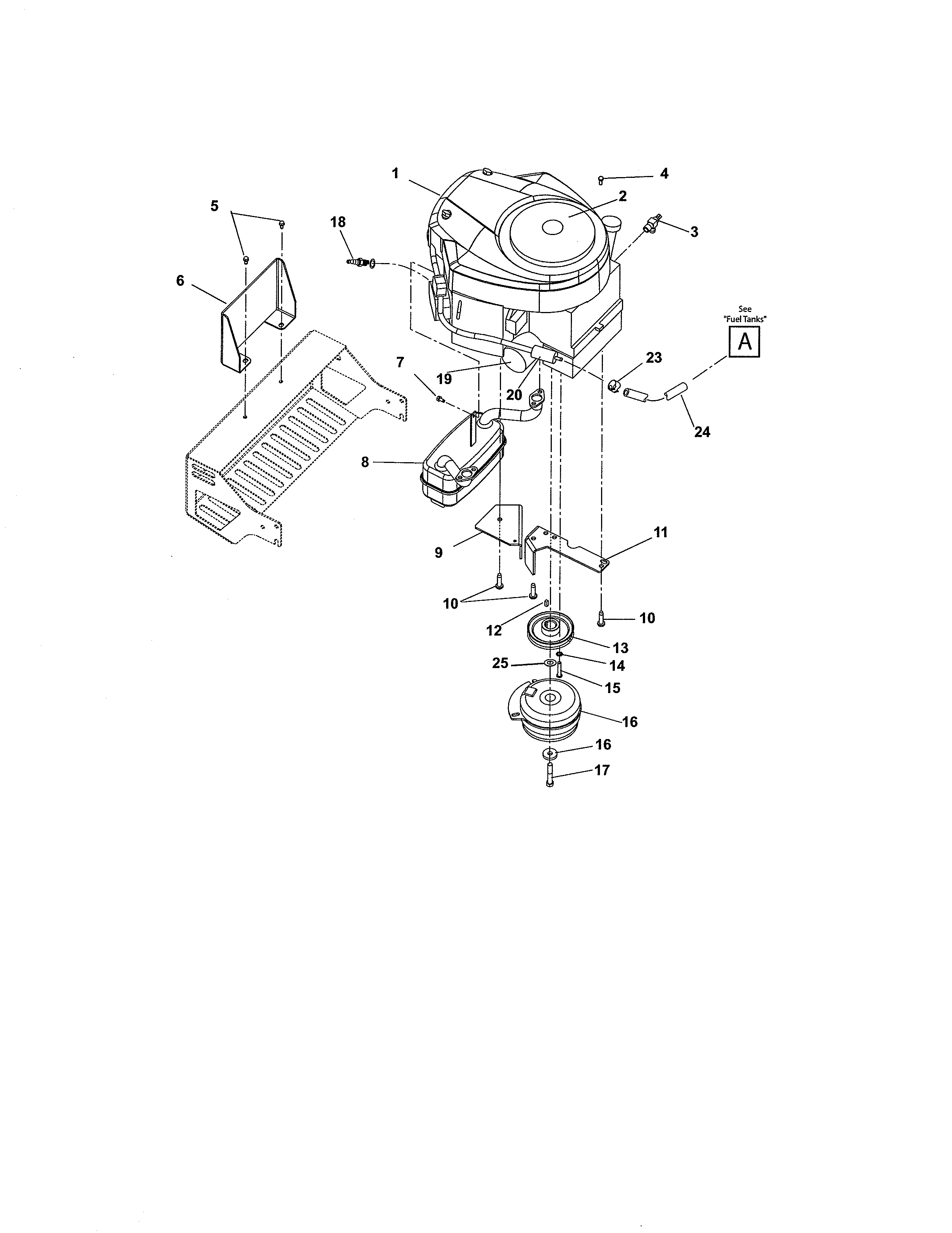 Engine/clutch
