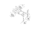 Ariens 99104000 (200-999999) motor/wheels diagram