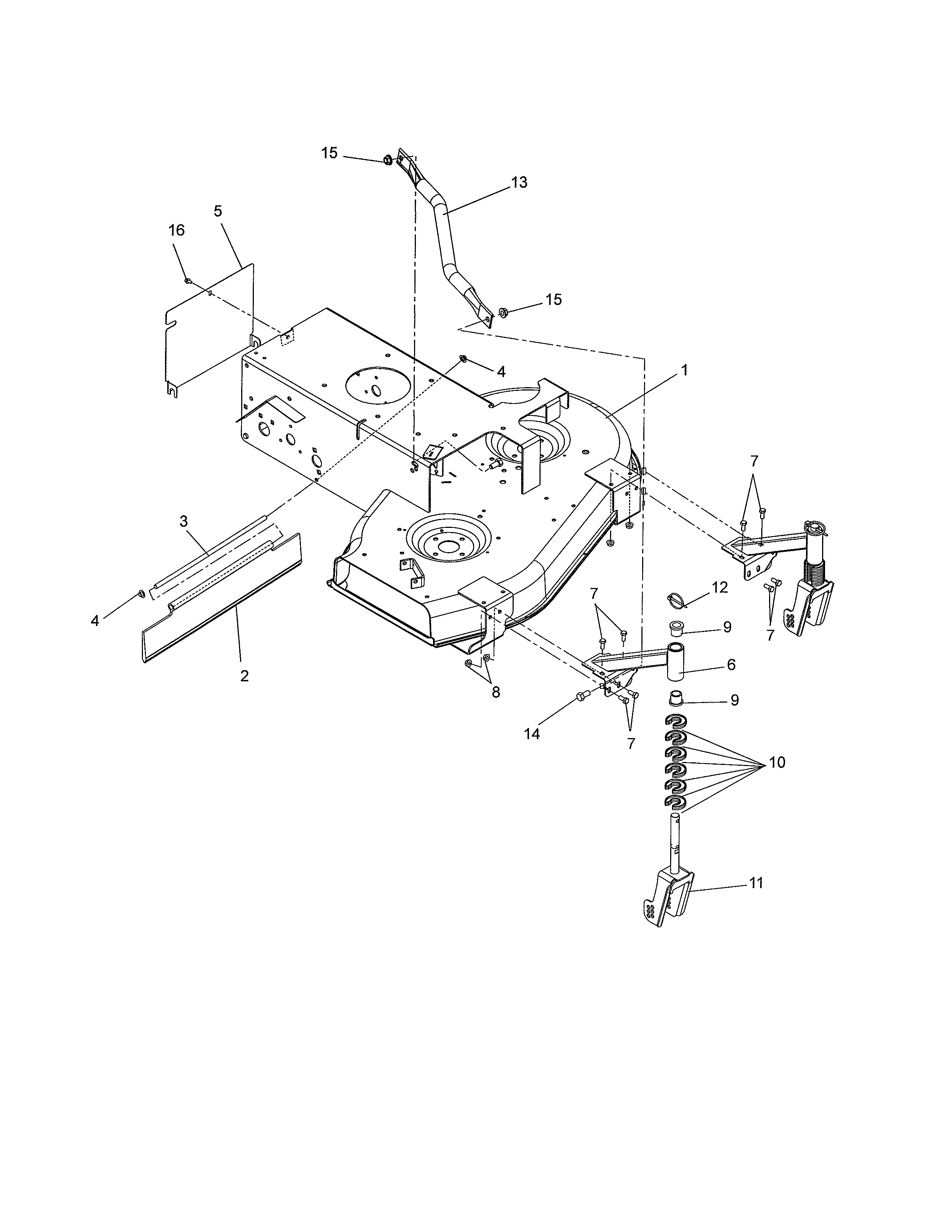 FRAME/FRONT CASTER