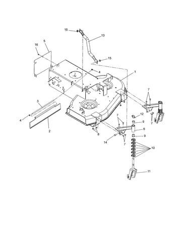 Frame/front caster