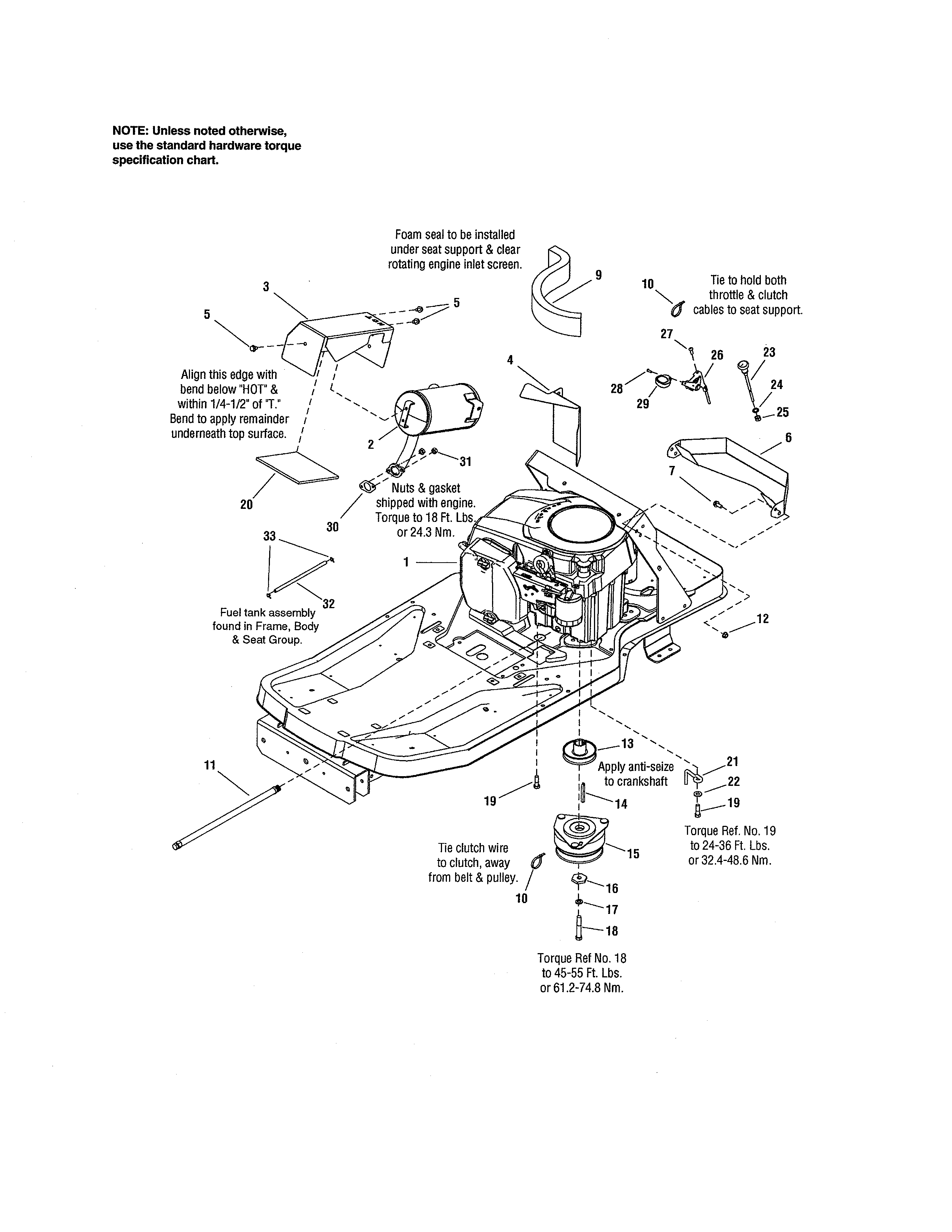 Zts 7500 store parts