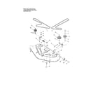 Craftsman 107277880 44"/50" deck-clutch/support diagram