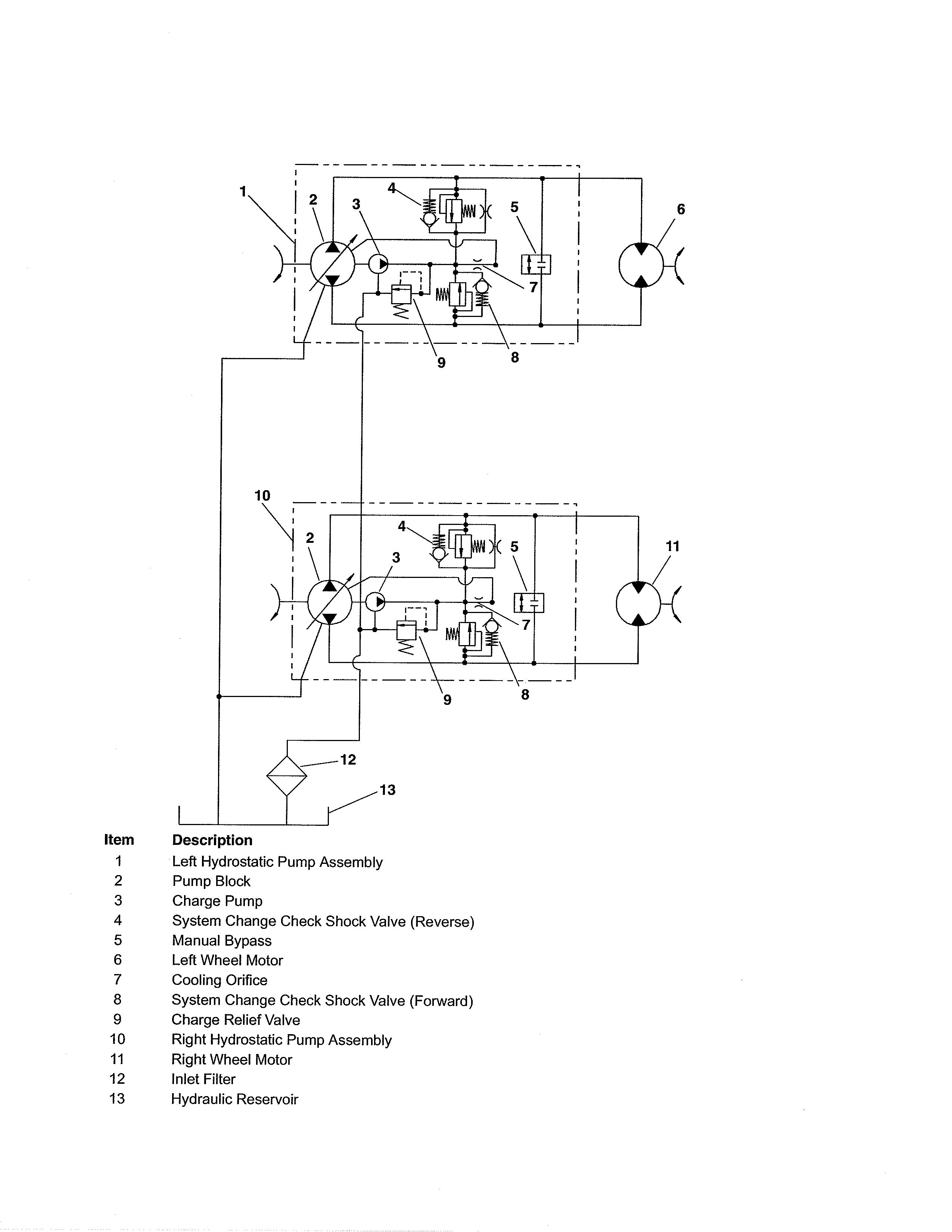 HYDRAULIC SCHEMATIC