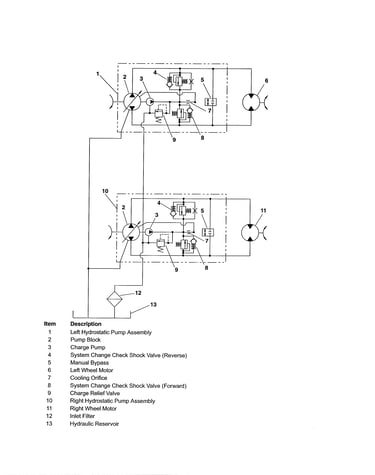 Hydraulic schematic