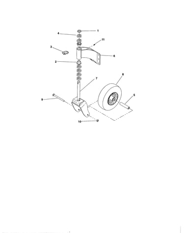 Wheel & strut
