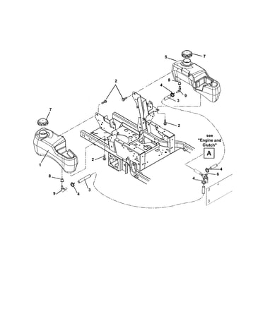 Fuel tanks/hoses