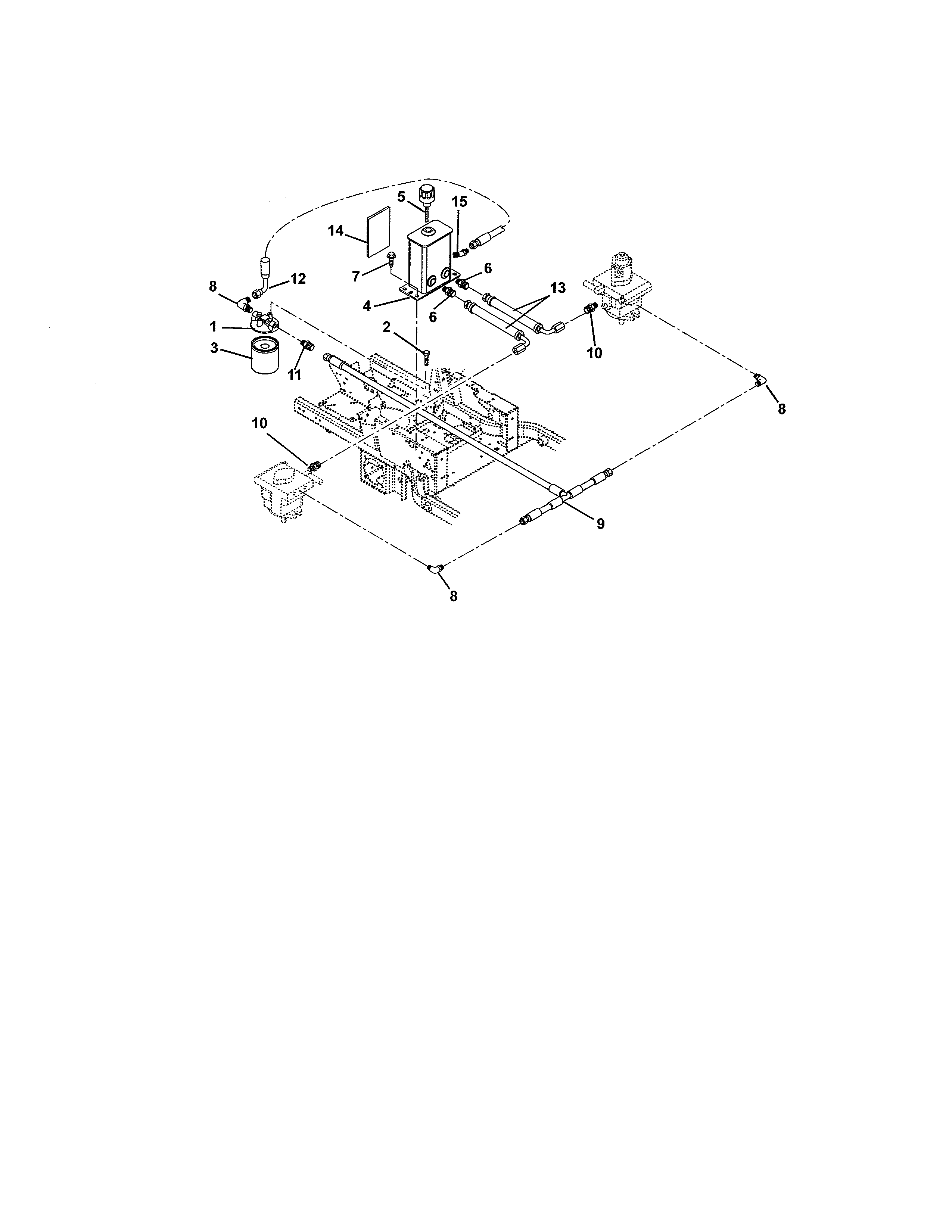 HYDRAULIC TANK/PUMP TO TANK CIRCUIT