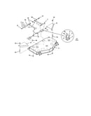 Deck/mounting arms/belt guards