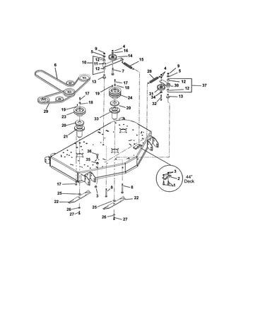 Belts/spindles/idlers/blades