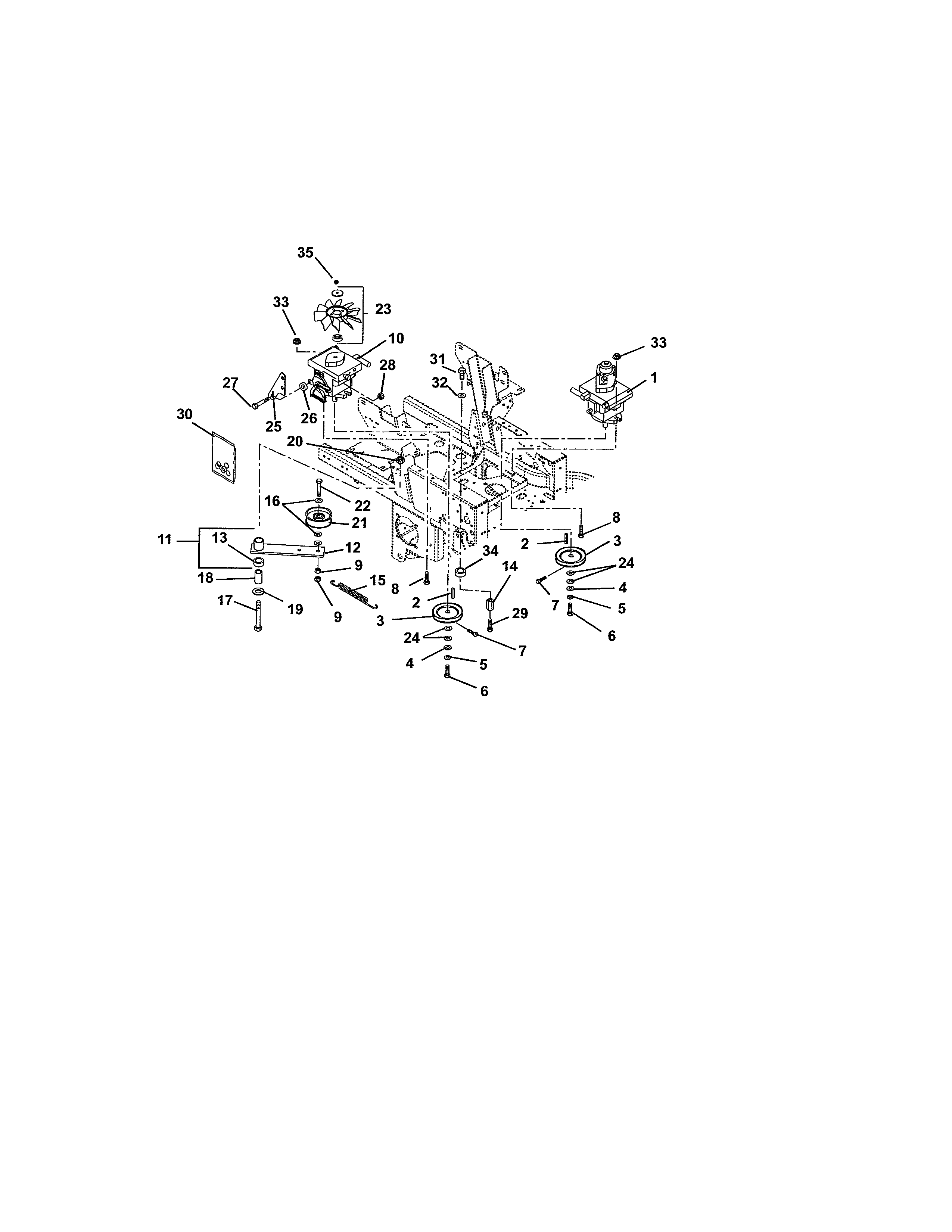 Hydrostatic pumps/idlers
