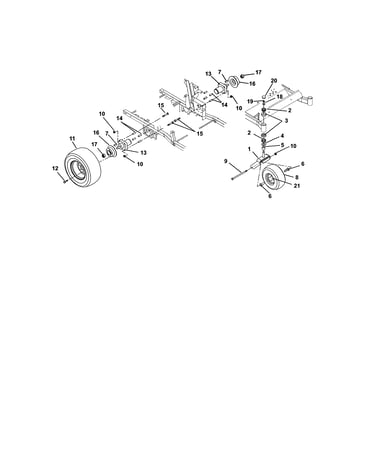 Wheel motors/tires/brakes/forks