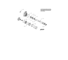 Ariens 99231200 (1000-999999) hydro-gear wheel motor diagram
